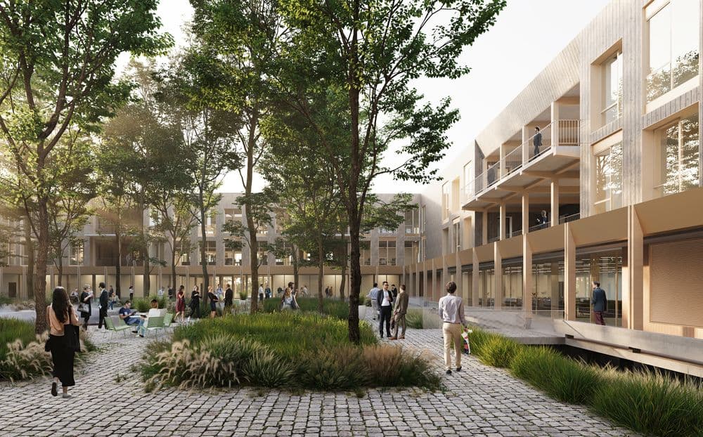 Project | Bank Office Competition in Rouen, France rendering for ArtBuild