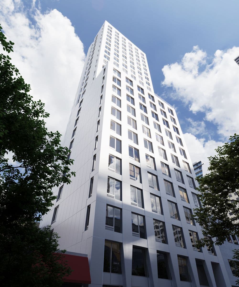 Project | Lawrence Tower rendering for J Frankl Architects