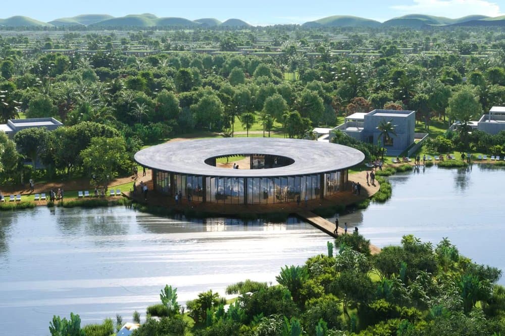 Project | La Reserva Masterplan in Punta Cana rendering for Archidom Studio