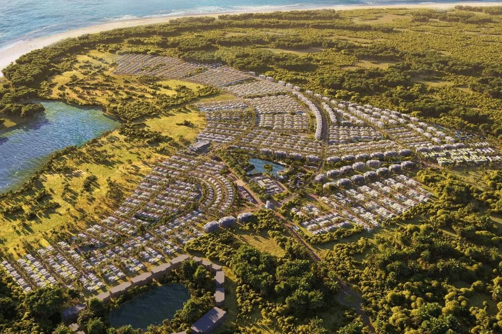Project | La Reserva Masterplan in Punta Cana rendering for Archidom Studio
