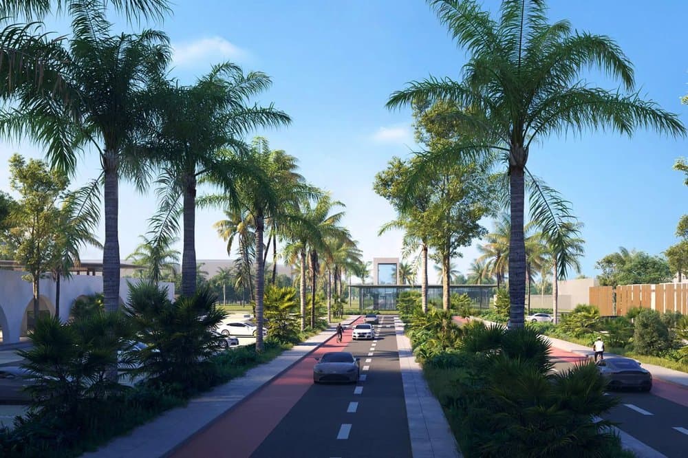 Project | La Reserva Masterplan in Punta Cana rendering for Archidom Studio