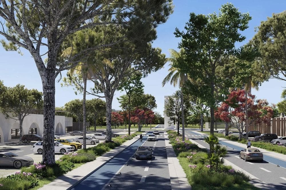 Project | La Reserva Masterplan in Punta Cana rendering for Archidom Studio