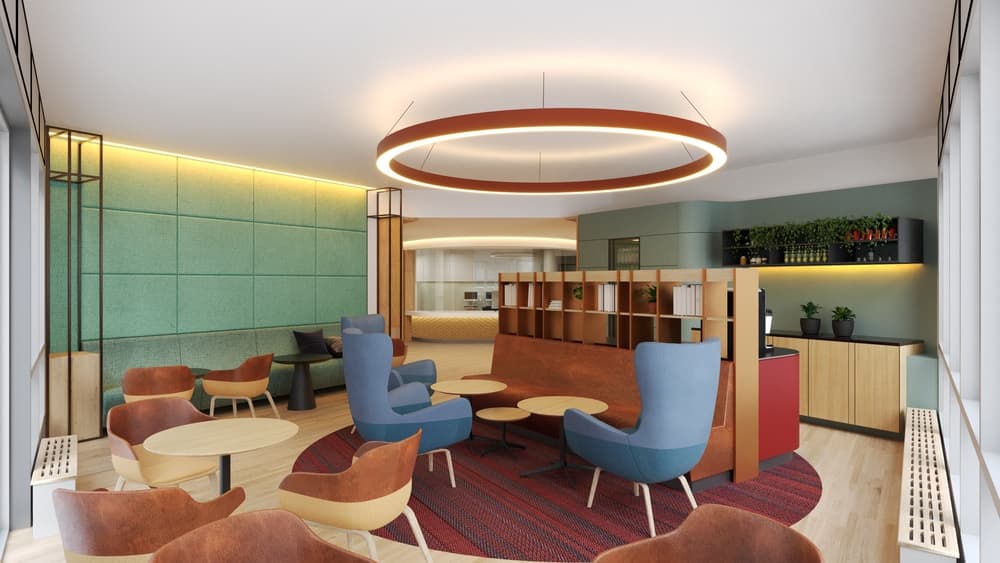 Project | Diakovere hospital in Hannover rendering for brandherm + krumrey interior architecture