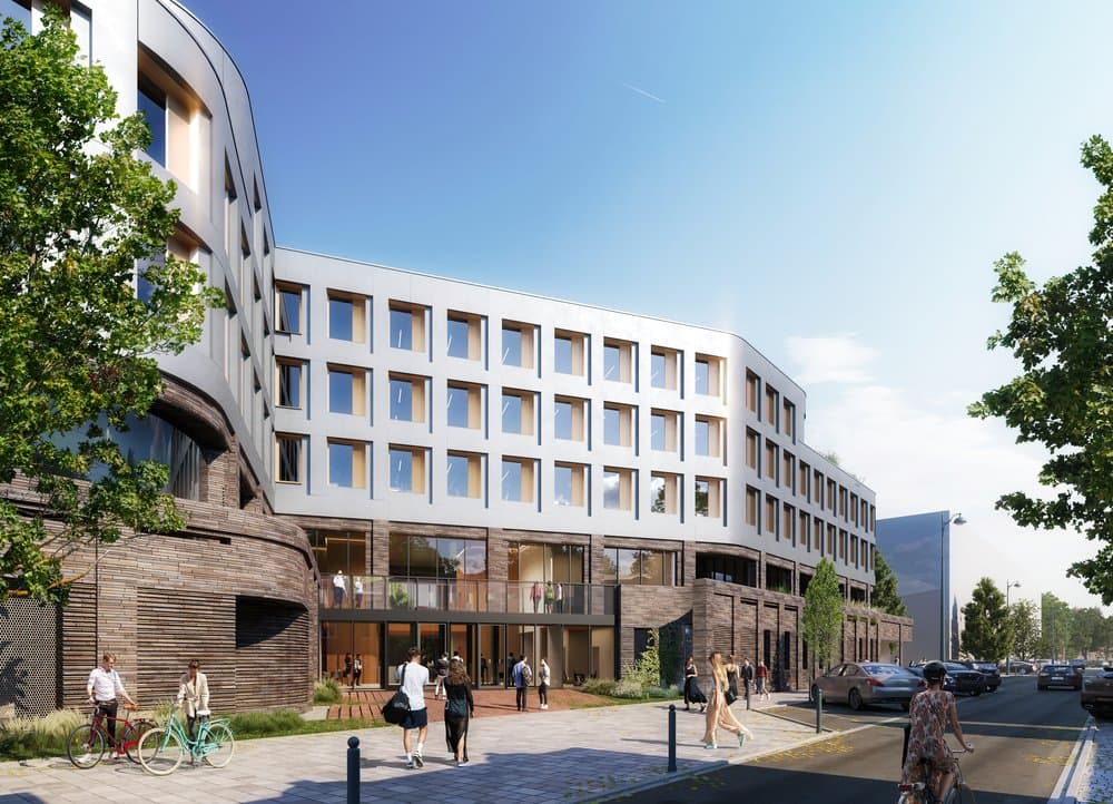 Project | Campus Competition in Arras, France rendering for ArtBuild