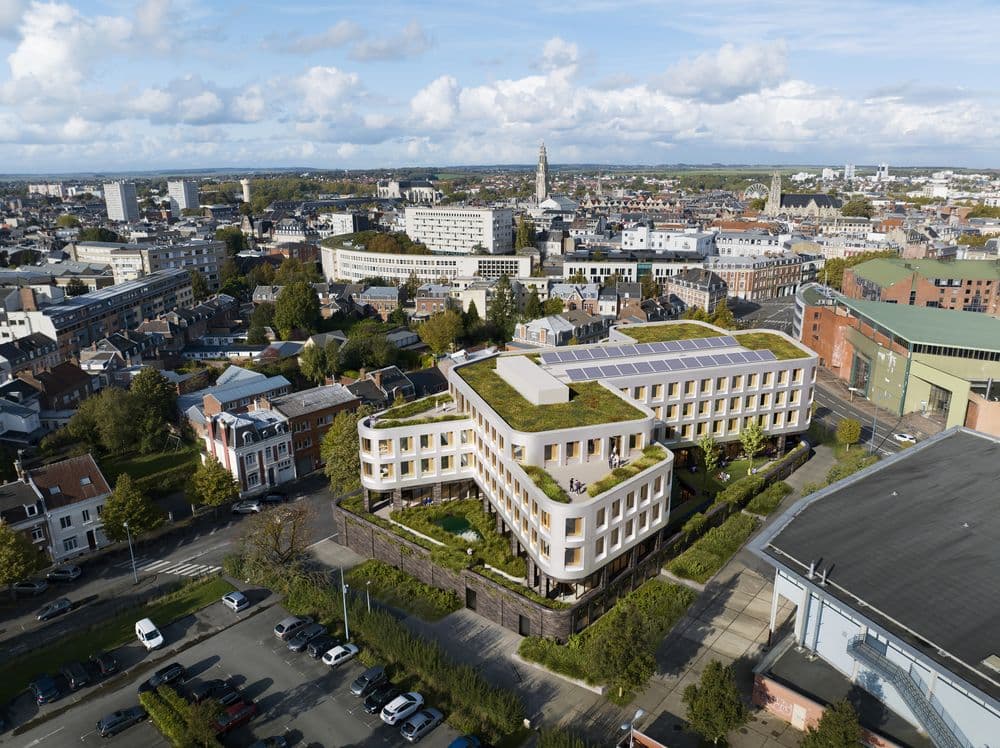 Project | Campus Competition in Arras, France rendering for ArtBuild