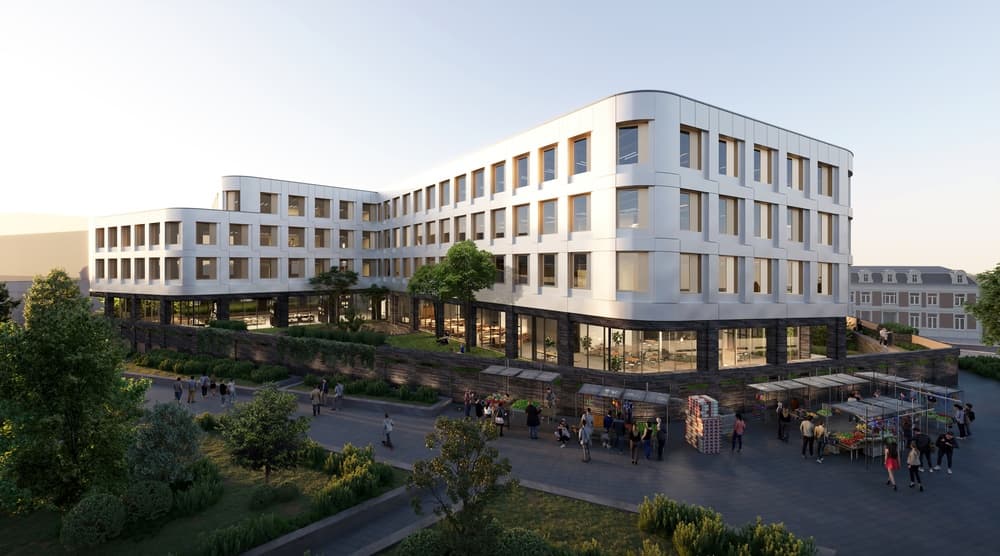 Project | Campus Competition in Arras, France rendering for ArtBuild