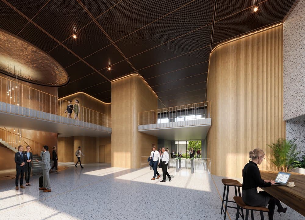 Project | Campus Competition in Arras, France rendering for ArtBuild