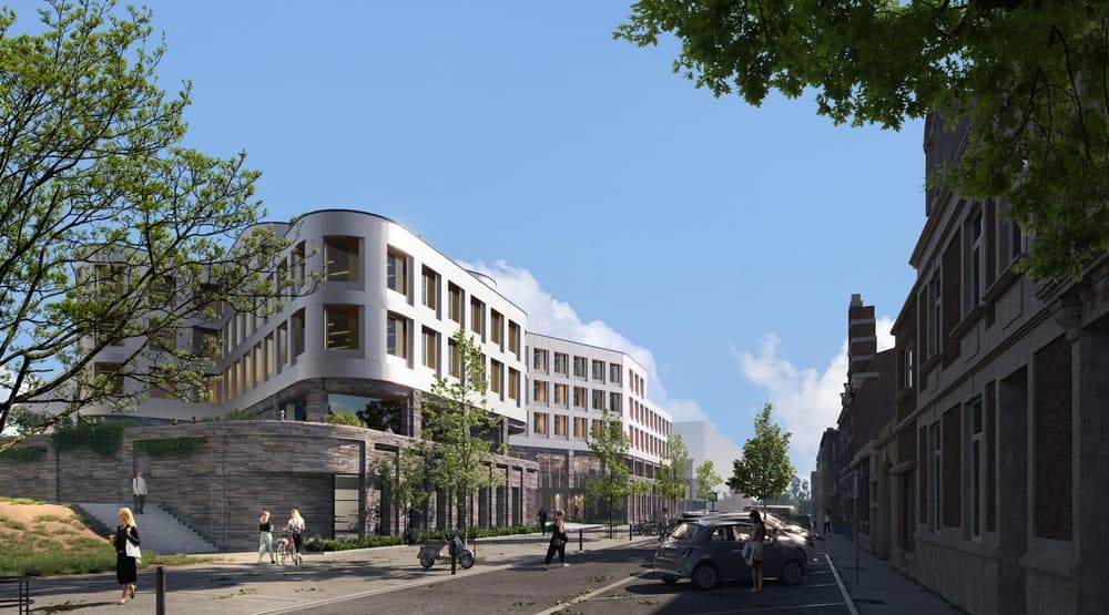 Project | Campus Competition in Arras, France rendering for ArtBuild
