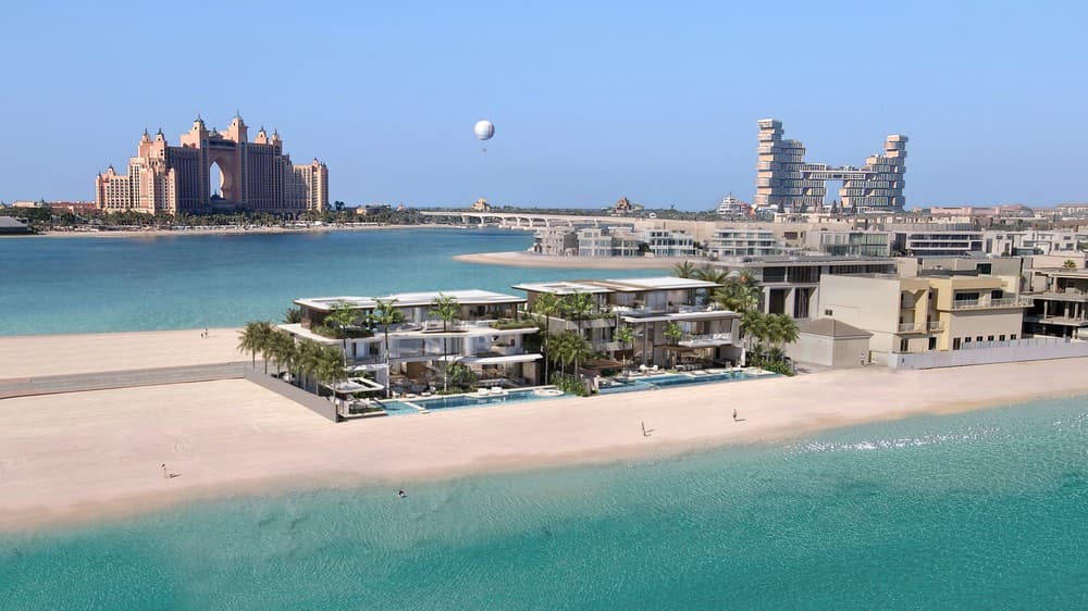 Project | Two Custom-designed Ultra-luxury Signature Villas on Palm Jumeirah in Dubai rendering for Killa Design
