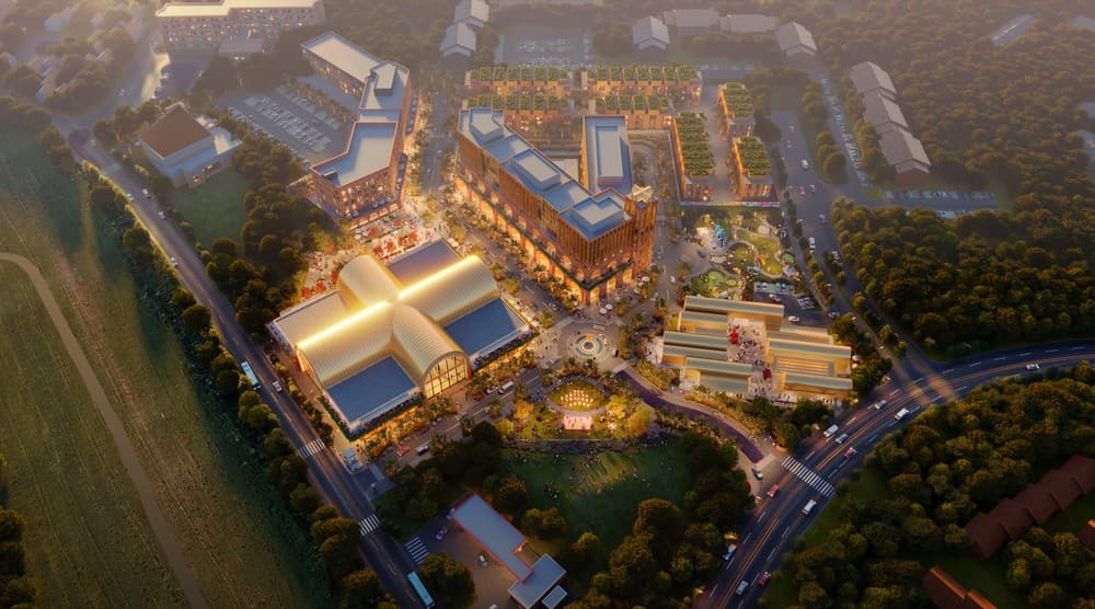 Project | A Masterplan Project in Columbia, Maryland, USA rendering for KGD Architecture