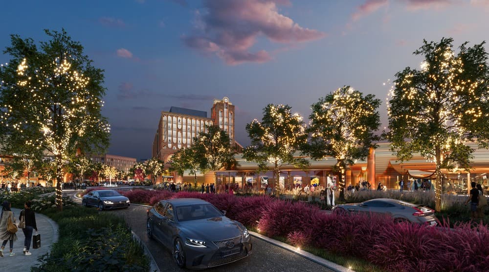 Project | A Masterplan Project in Columbia, Maryland, USA rendering for KGD Architecture