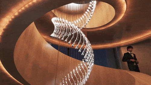 Project | Xinjiang Beautiful China Resort Kuitun Holiday Inn Hotel Project rendering for Aedas