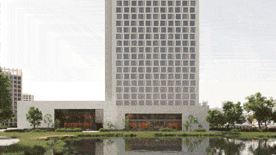 Project | Xinjiang Beautiful China Resort Kuitun Holiday Inn Hotel Project rendering for Aedas